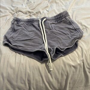 Women's Gray Casual Shorts